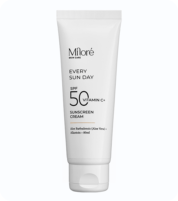 קרם הגנה SPF 50 ויטמין C — Miloré
